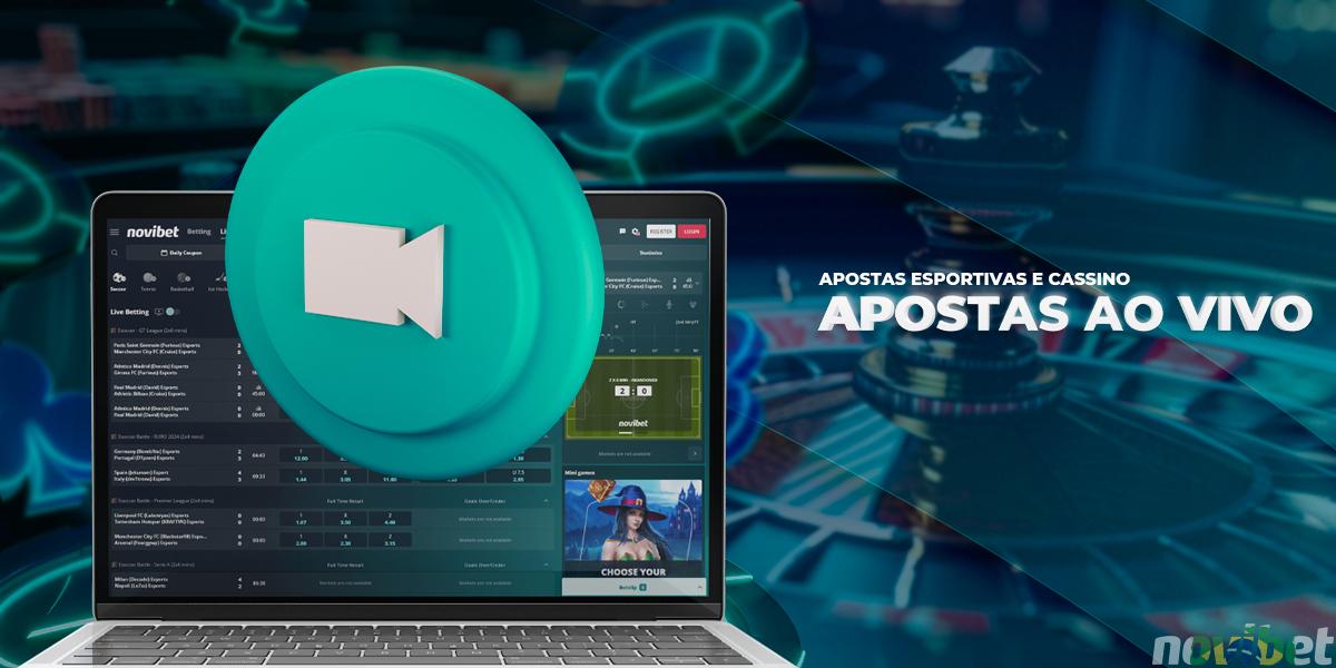 Apostas esportivas ao vivo