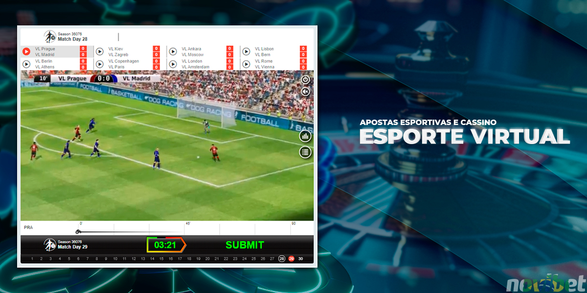 Apostas em esportes virtuais