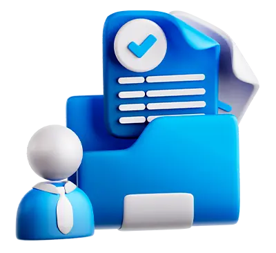 Registro rápido de conta pessoal.