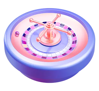 Roleta de jogo no site do cassino.