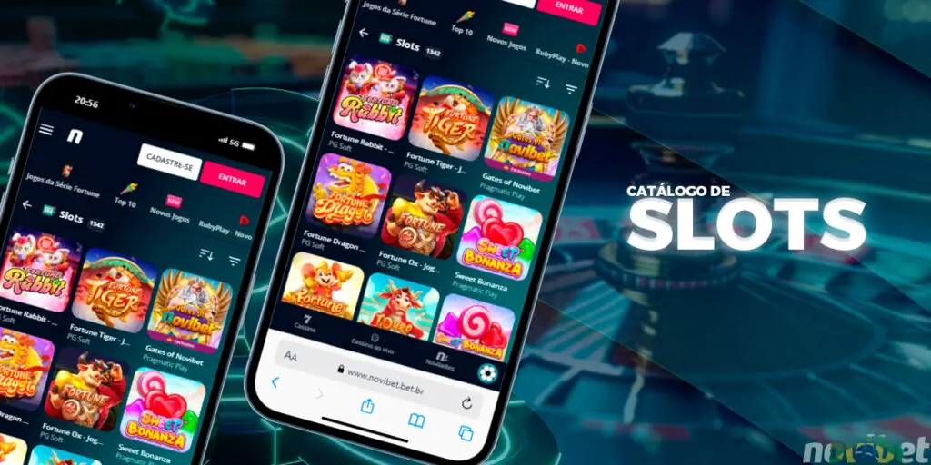 Variedade de mesas no cassino novibet.